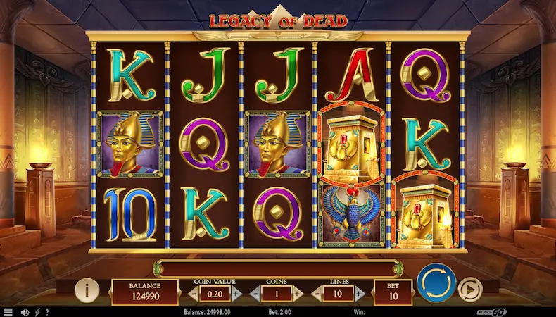 Legacy of Dead slot game thumbnail